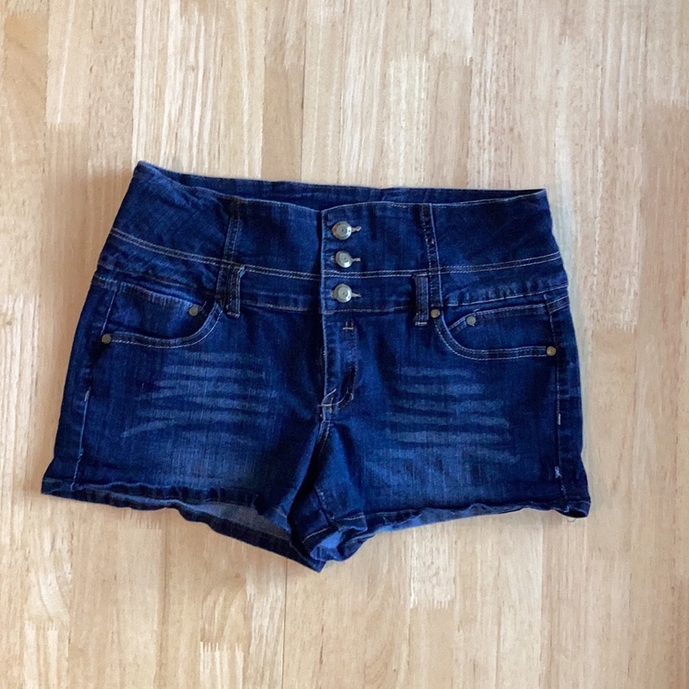 Boom Boom jean shorts, Size 15, good condition.